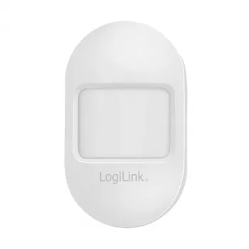 Logilink WiFi Smart PIR Bewegungsmelder, Tuya-kompatibel, Weiß