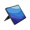 Logitech Combo Touch Tastaturhülle mit Trackpad für iPad Pro 12.9 (5. Gen), Pan Nordic Layout, Oxford Gray