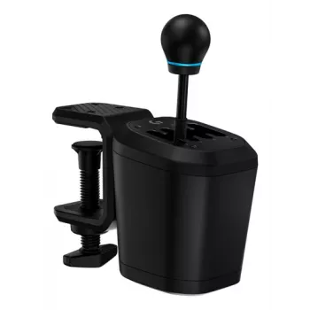 Logitech G RS H-Shifter - H-Schalthebel mit H-Schaltmuster für PC, PS4, PS5, Xbox One, Xbox Series X|S - Schwarz