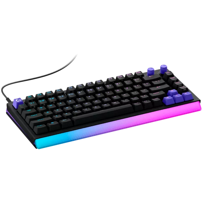 Logitech G512 X 75 Carbon Mechanische Tastatur mit GX Brown Tactile Switches und LIGHTSYNC RGB