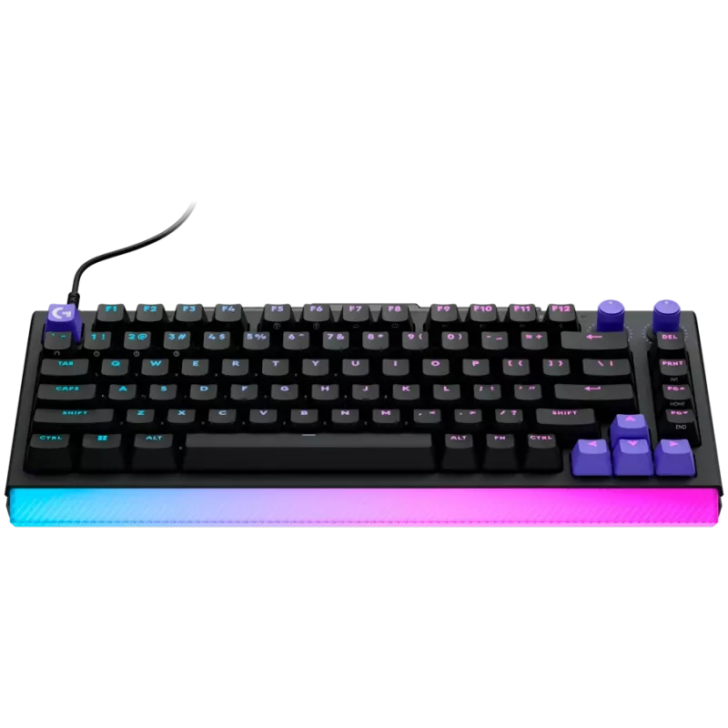 Logitech G512 X 75 Carbon Mechanische Tastatur mit GX Brown Tactile Switches und LIGHTSYNC RGB