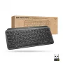 Logitech MX Keys Mini for Business kabellose Tastatur, Graphite, Swiss (CH) Layout
