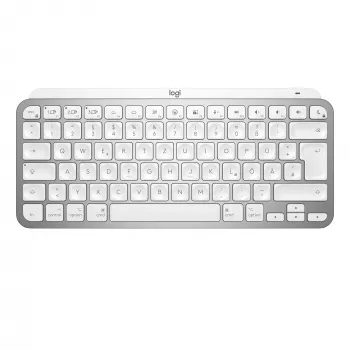 Logitech MX Keys Mini for Mac - Kabellose Tastatur - Hintergrundbeleuchtung - Space Gray