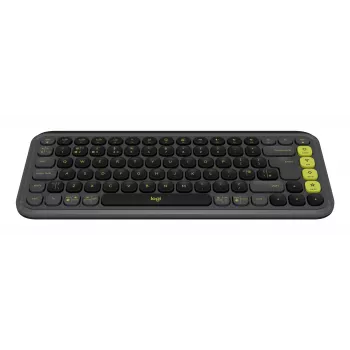 Logitech POP Icon Keys Wireless Keyboard, Graphite (UK)