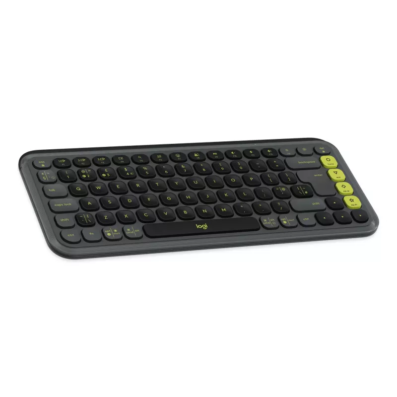 Logitech POP Icon Keys Wireless Keyboard, Graphite (UK)