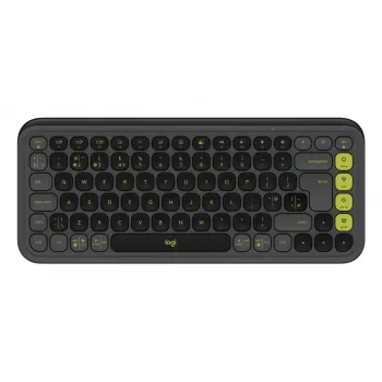 Logitech POP Icon Keys Wireless Keyboard, Graphite (UK)
