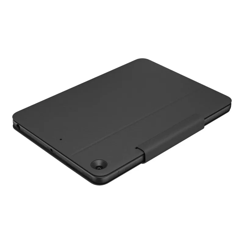 Logitech Rugged Folio Tastatur- und Folio-Case mit Apple Smart Connector - AZERTY Französisches Layout - Graphit - für Apple 10,9-Zoll iPad (10. Generation)
