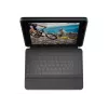 Logitech Rugged Folio mit US International QWERTY-Tastatur für Apple iPad der 10. Generation (A2696) - Graphit, MIL-STD-810G Sturzsicherung