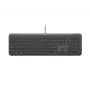 Logitech Signature Slim Wired K620 for Business Tastatur - Graphite