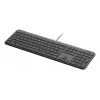 Logitech Signature Slim Wired K620 for Business Tastatur, QWERTZ-Layout, Graphit
