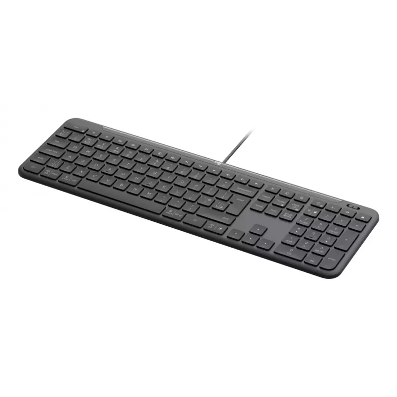 Logitech Signature Slim Wired K620 for Business Tastatur, QWERTZ-Layout, Graphit