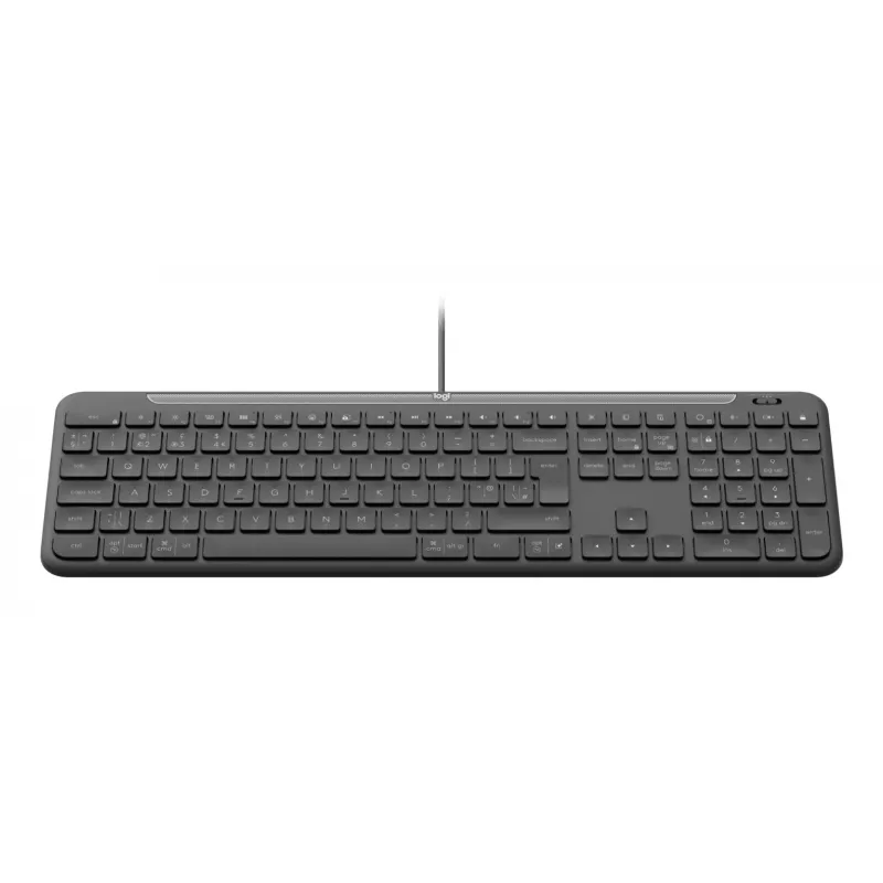 Logitech Signature Slim Wired K620 for Business Tastatur, QWERTZ-Layout, Graphit