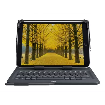 Logitech Universal Keyboard and Folio Case für 9-10 Zoll Tablets, Bluetooth 3.0, QWERTZ Schweizerdeutsch Layout, Graphite