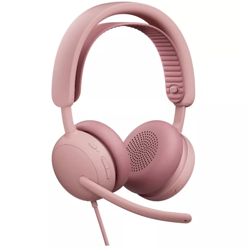 Logitech Zone Wired 2 Headset, Rose