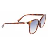 Longchamp LO708S-230 Damen-Sonnenbrille Havana Braun Verlauf 57mm