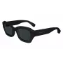 LONGCHAMP LO749S-001 Damen-Sonnenbrille - Schwarzer Rahmen, Graue Gläser, 50 mm
