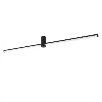 Deckenleuchte LONGO 23W 3K schwarz