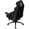LORGAR CHA41 Ergonomischer Gaming-Stuhl Advanced, Premium Anti-Stain Stoff, Schwarz/Weiß