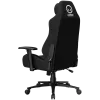 LORGAR CHA41 Ergonomischer Gaming-Stuhl Advanced, Premium Anti-Stain Stoff, Schwarz/Weiß
