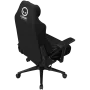 LORGAR CHA41 Ergonomischer Gaming-Stuhl Advanced, Premium Anti-Stain Stoff, Schwarz/Weiß