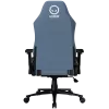 LORGAR CHA41 Ergonomischer Gaming-Stuhl Advanced, Premium Anti-Stain Stoff, Blau