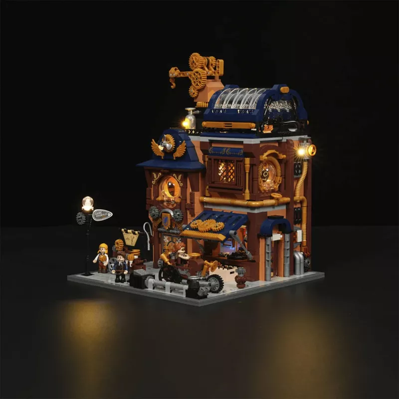 Lumibricks Steampunk-Mechanikwerkstatt