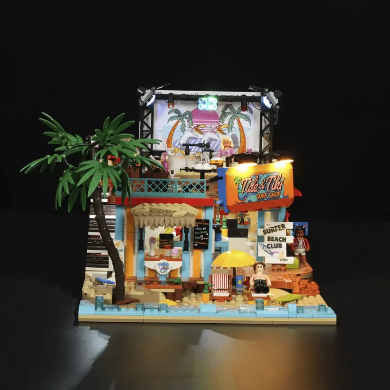 Lumibricks Surfshop Leuchtbausteine-Set