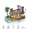 Lumibricks Surfshop Leuchtbausteine-Set