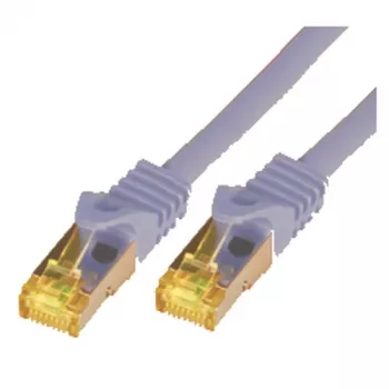 M-CAB Cat.7 S/FTP LSZH Raw Patch Kabel 1m Grau 10 Gigabit Ethernet 600MHz