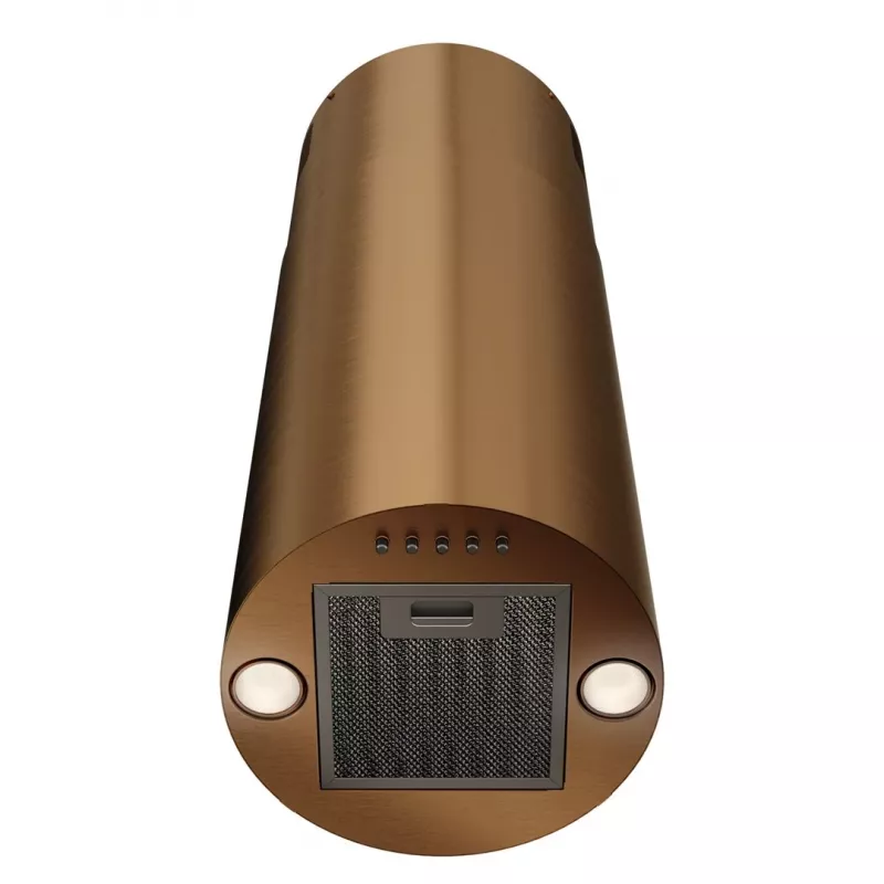 MAAN ELBA PB 31 Glossy Copper 50 cm Wandhaube