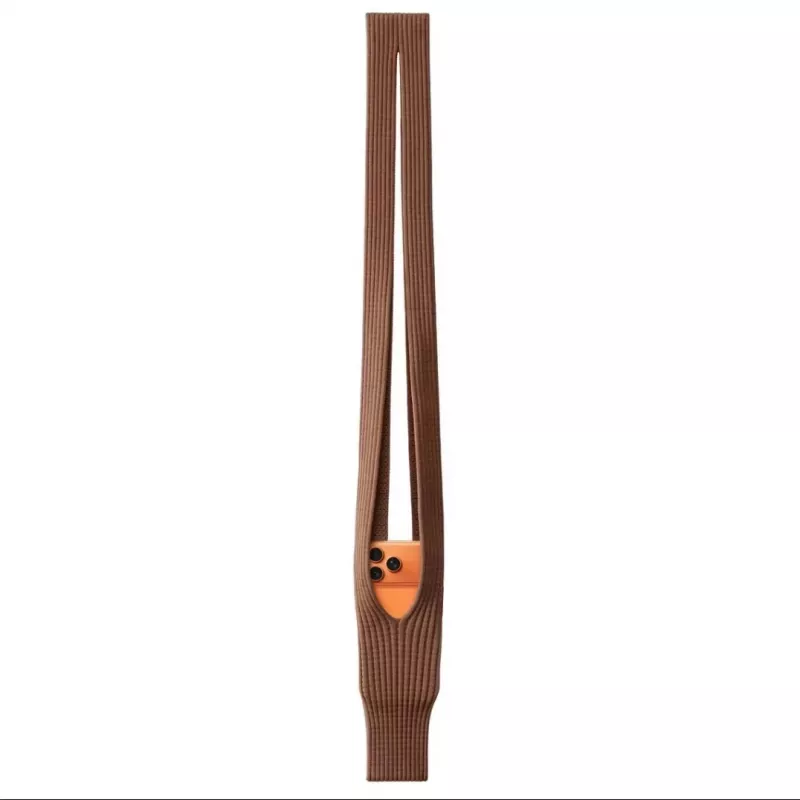 MACHINO iPhone Sock Long Size (80 cm) Braun