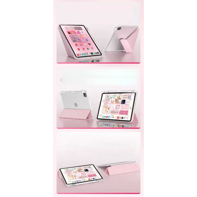 MACHINO TAB Case für iPad Pro 12.9 2018-2022/ AIR 13 2024 Pink