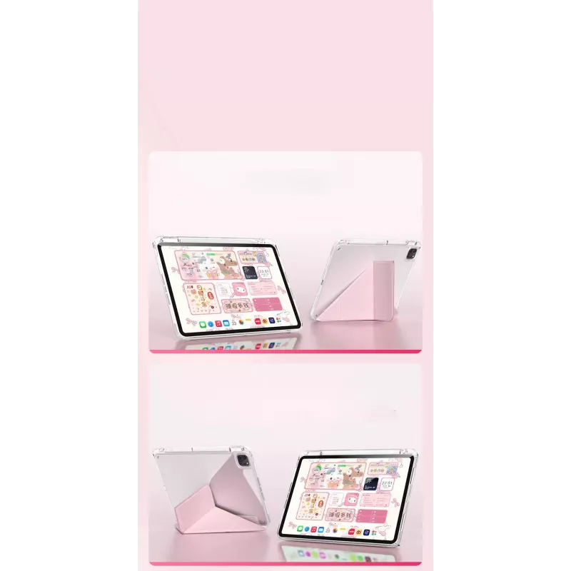 MACHINO TAB Case für iPad Pro 12.9 2018-2022/ AIR 13 2024 Pink