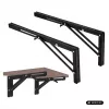 Maclean MC-196 Faltbare Wandregalhalterungen, 350-700 mm, max. 50 kg, 2 Stk.