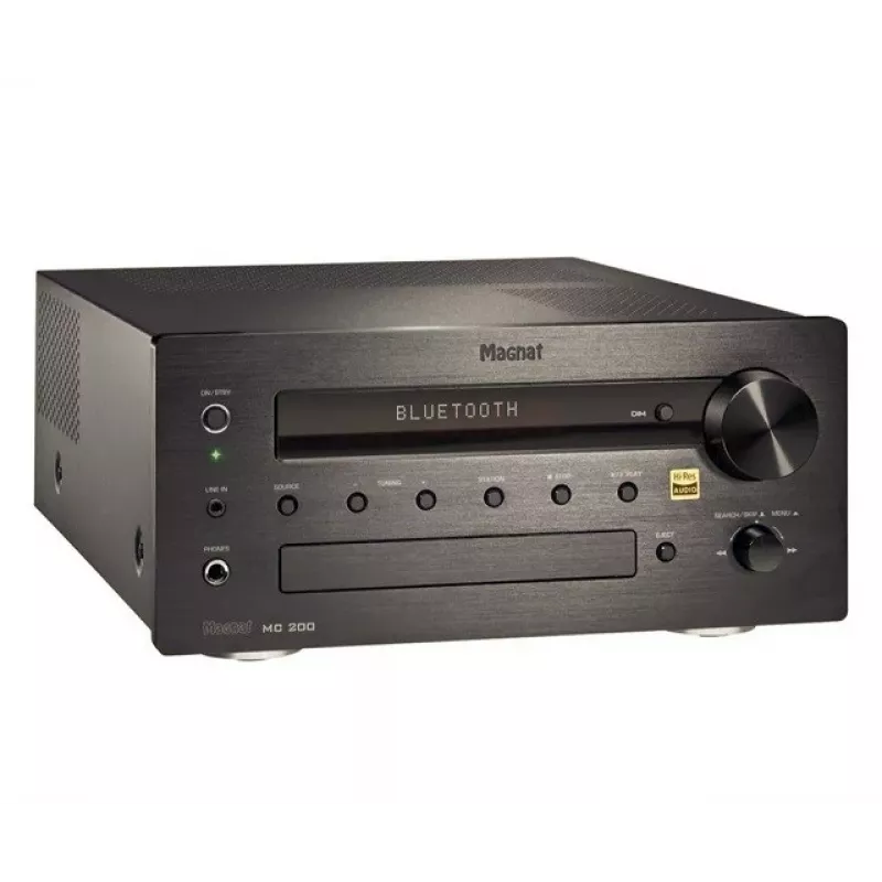 MAGNAT MC-200 Stereo-Verstärker mit Bluetooth 5.0, Wi-Fi, DAB+ und Phono MM-Eingang