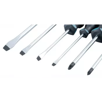 Makita E-10512 Schraubendreher-Set, 6-teilig (Schlitz/Pozidriv)
