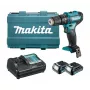 MAKITA HP333DWAE 12V Max CXT Akku-Schlagbohrschrauber, 2 x 2,0Ah Akkus