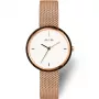 MAM MAM664 Unisex-Uhr 33mm schwarzes Zifferblatt nachhaltiges Lederarmband