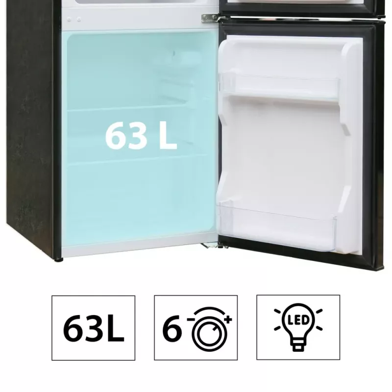 Manta MM545DBK Kühlschrank 88L Schwarz