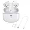 Manta MTWS008W Rytmo White True Wireless Bluetooth 5.0 Earbuds mit Ladecase