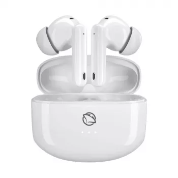 Manta MTWS008W Rytmo White True Wireless Bluetooth 5.0 Earbuds mit Ladecase