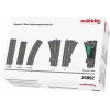 Märklin 24802 H0 C-Gleis gebogenes Gleis R2 15° (1 Stück)