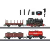 Märklin 29890 Digitales Starterset Güterzug mit BR 89.0 Dampflokomotive, C-Gleis, Mobile Station, H0 Maßstab (1:87), Epoche III