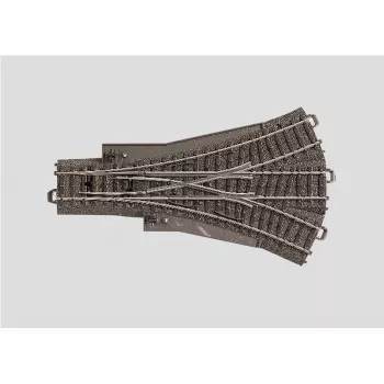 Märklin H0 C-Gleis Dreiwegweiche 188,3 mm mit Bettung (24630)