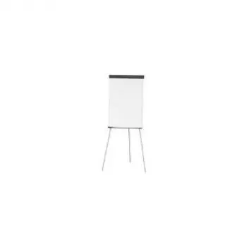 MAUL Flipchart Standard Melamin, Whiteboard 660 x 970 mm, trocken abwischbar, Dreibein 6371682