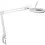 MAUL LED-Lupenleuchte Viso mit Klemmfuß, Weiß
