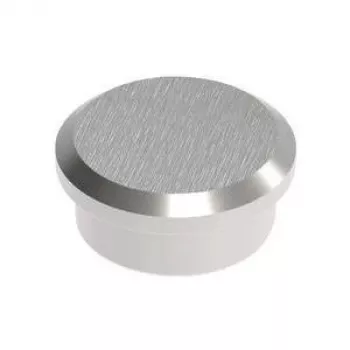 MAUL Neodymium-Kraftmagnet, 25 mm Durchmesser, vernickelt, 13 kg Haftkraft, rund mit Stufenrand, 1 Stück (6170596)