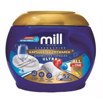 MD2 MILL Geschirrspültabs CLEAN&SHINE Ultra 52 Stück 3K.S