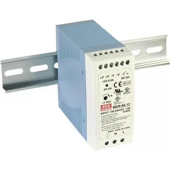 MEAN WELL MDR-60-12 Hutschienen-Netzteil 12V DC 5A 60W