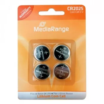 MediaRange MRBAT131 CR2025 3V Lithium, 4 Stk.